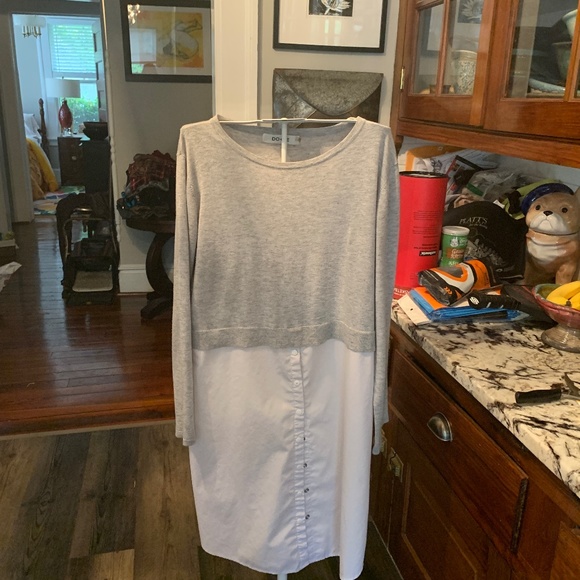 Do + Be mixed‎ media 2 in 1 dress. Worn about 3x - Picture 1 of 5